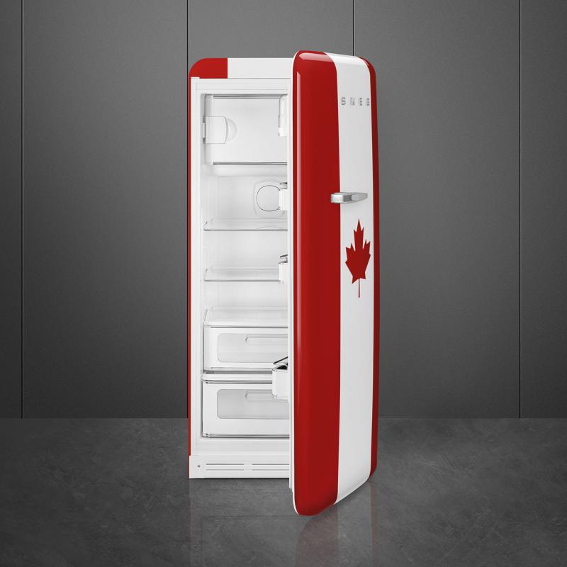 SMEG 50's Style Refrigerator with Internal Freezer Compartment - FAB28URDCA3