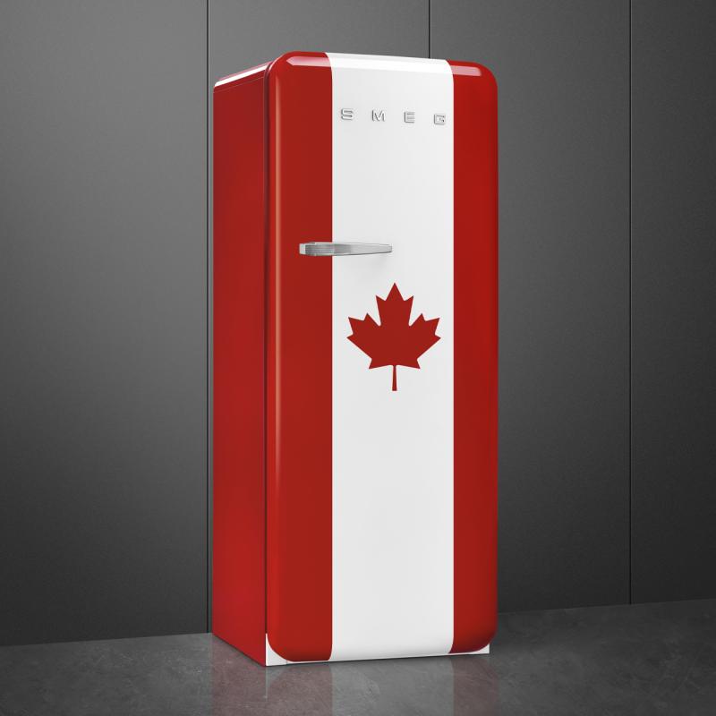 SMEG 50's Style Refrigerator with Internal Freezer Compartment - FAB28URDCA3