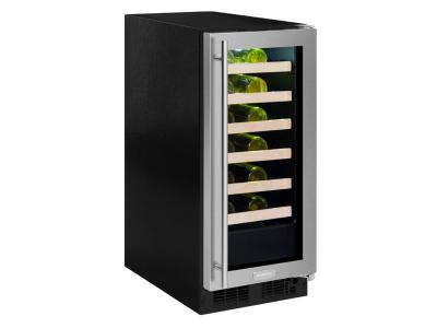 15" Marvel High Efficiency Single Zone Wine Refrigerator - ML15WSG2LS