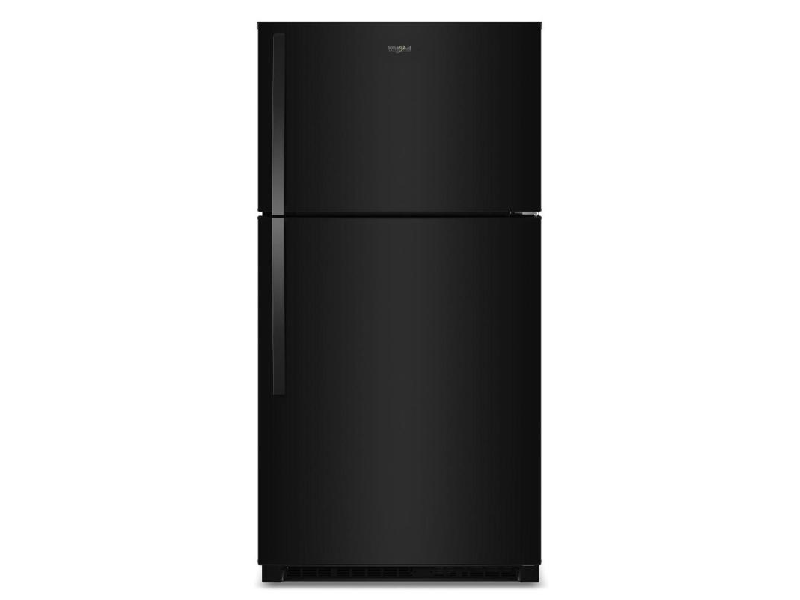 33" Whirlpool 21 Cu. Ft. Wide Top Freezer Refrigerator with Total Coverage Cooling - WRTX7421TB