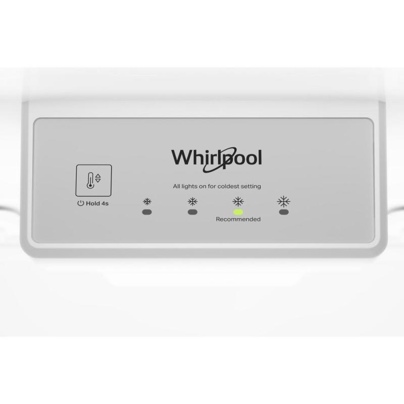 28" Whirlpool 18.0 Cu. Ft. Wide Top Freezer Refrigerator with Total Coverage Cooling - WRTX5118TB