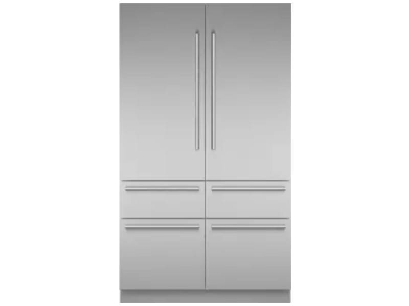 48" Thermador  Freedom Built-in French Door Bottom Freezer Masterpiece Stainless Steel - T48BT110NS