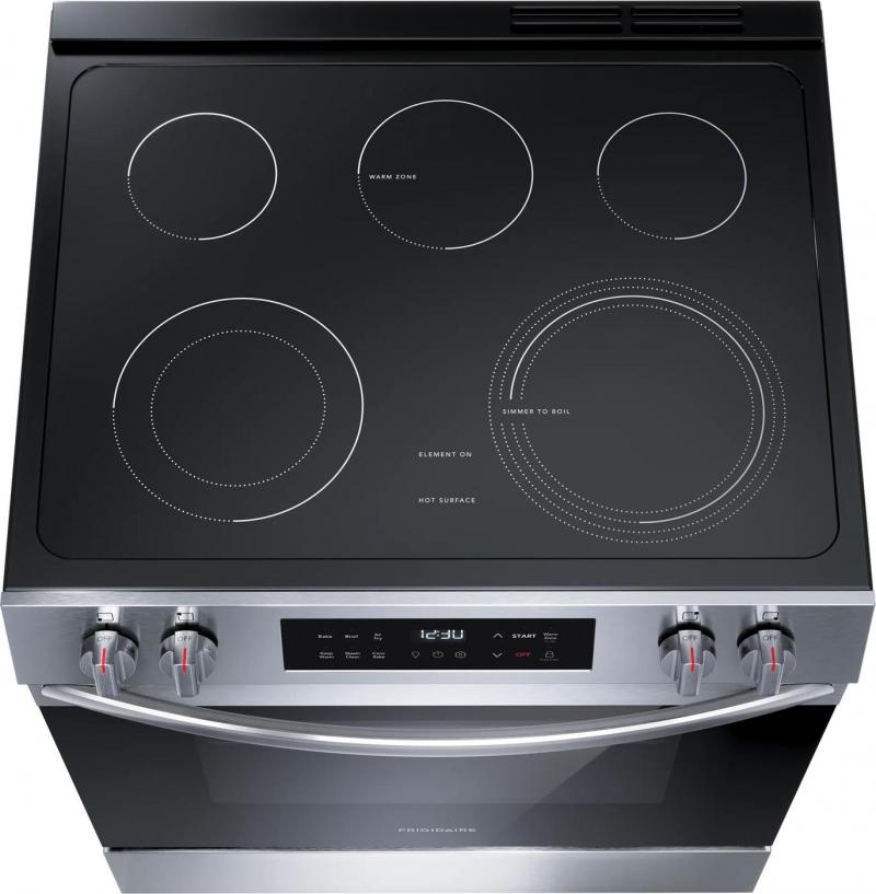 30" Frigidaire Front Control Electric Range - FCFE308CBS