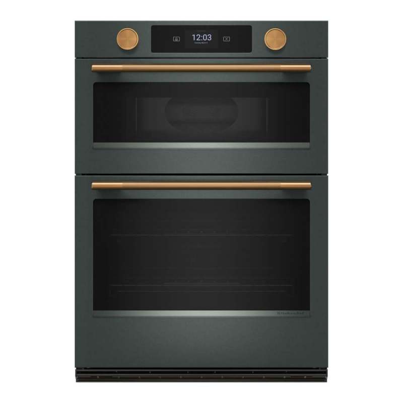 30" Kitchenaid Smart Electric Combo Wall Oven - KOEC930SJP