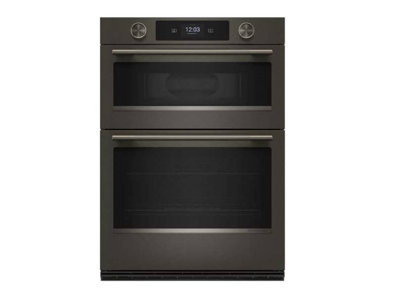 30" Kitchenaid Smart Electric Combo Wall Oven - KOEC930SBE