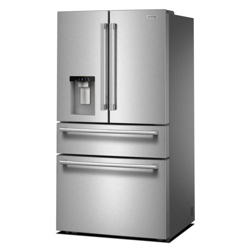 36" Maytag 29 Cu. Ft. XL Capacity French Door Bottom Mount Refrigerator - MRMF5436TZ