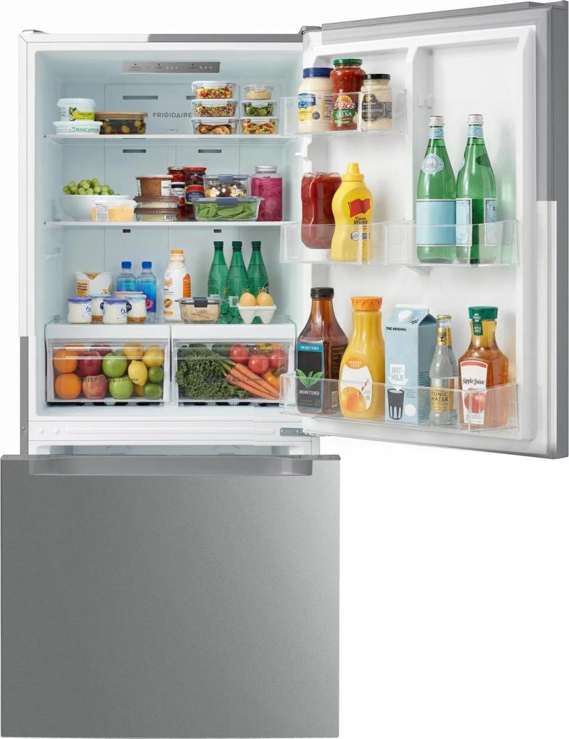 30" Frigidaire 19 Cu. Ft. Standard-Depth Bottom Freezer Refrigerator - FRBE1925AF