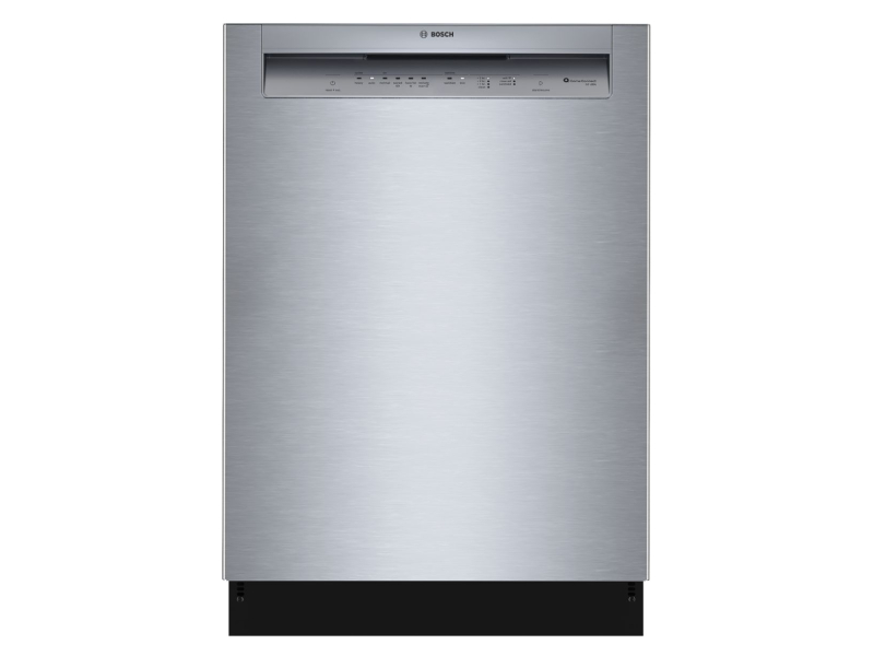 24" Bosch 100 Series Dishwasher in Brushed Steel Anti-Fingerprint - SHE2ADF5N