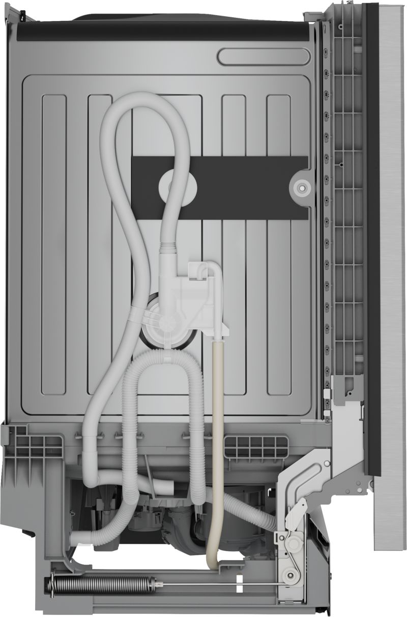 24" Bosch 100 Series Dishwasher in Brushed Steel Anti-Fingerprint - SHE2ADF5N