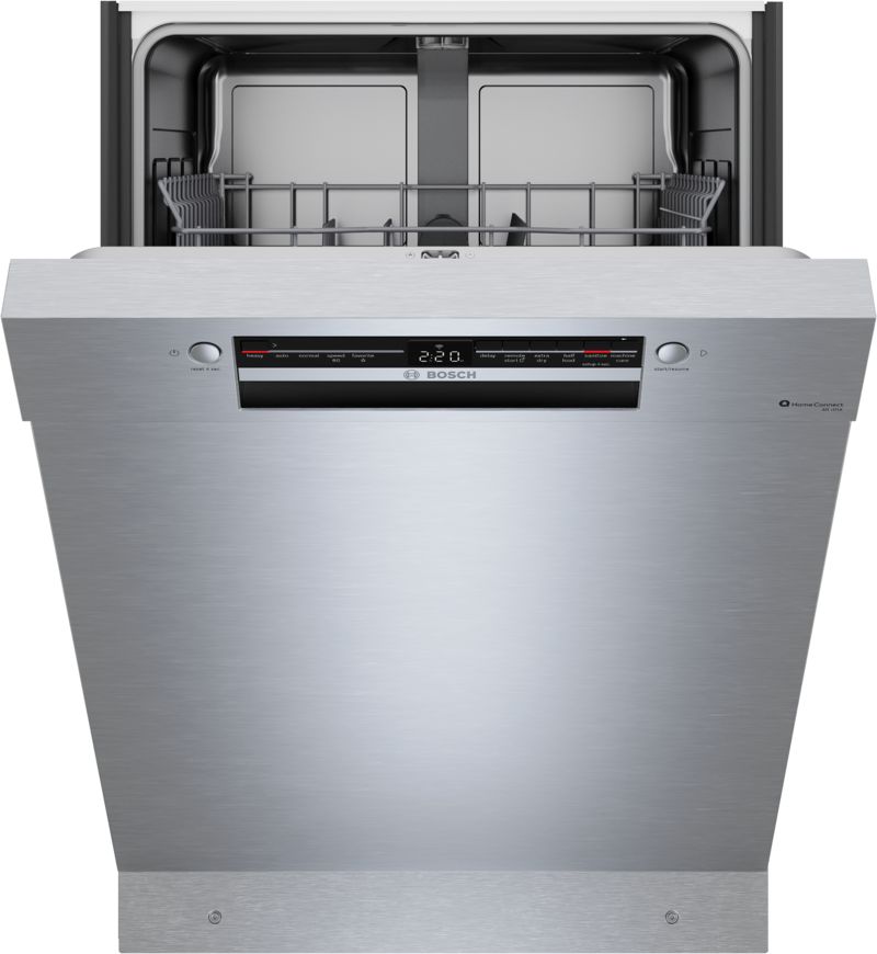 24" Bosch 100 Series Dishwasher in Stainless steel - SHE41D75UC