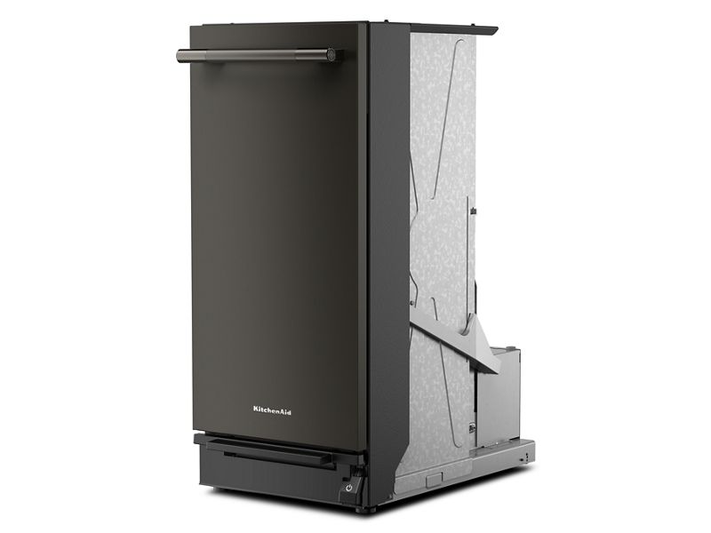 15" Kitchenaid Built-In Trash Compactor with Built-In Odor Management System - KTTP515TBE