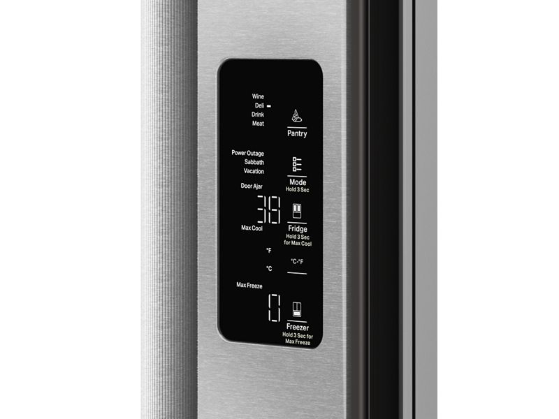 36" Kitchenaid Counter-Depth French Door Refrigerator with Intelligent Auto Fill - KRFC636SPS