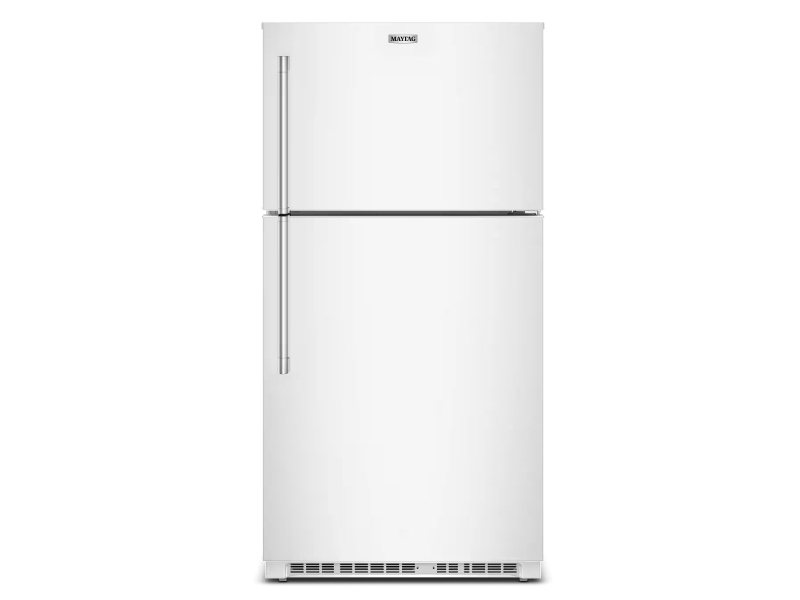 33" Maytag 21 Cu. Ft. Wide Top-Freezer Refrigerator with Garage Mode - MRTX5121TW