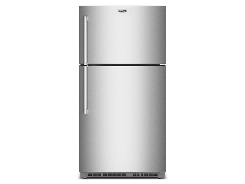 33" Maytag 21 Cu. Ft. Wide Top-Freezer Refrigerator with Factory-Installed Ice Maker - MRTX7621TZ