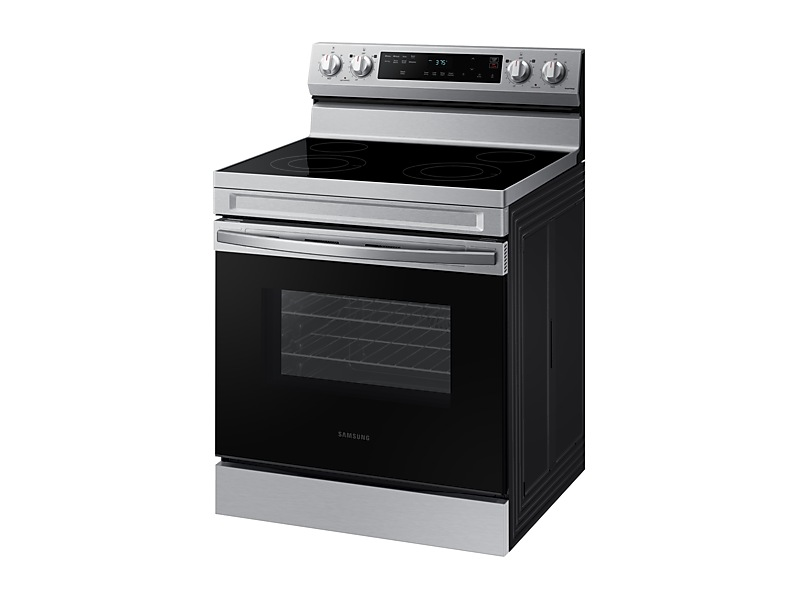 Samsung Electric Freestanding Range Fan Convection Oven with Air Fry 6.3 cu. ft.br - NE63F6510SR/AC