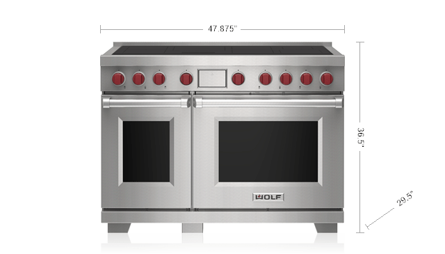 48" Wolf Professional Induction Range - IR48751/S/P