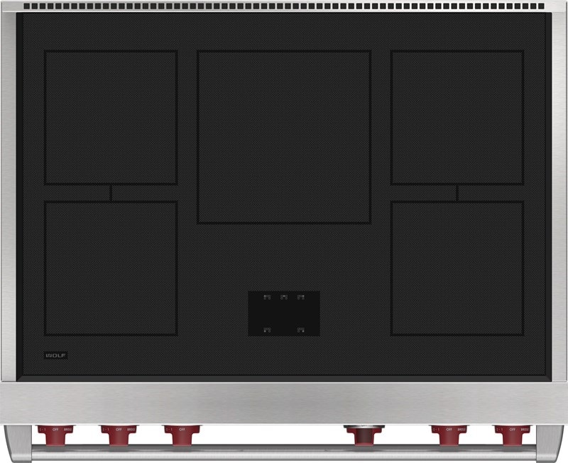 36" Wolf Professional Induction Range - IR36551/S/P