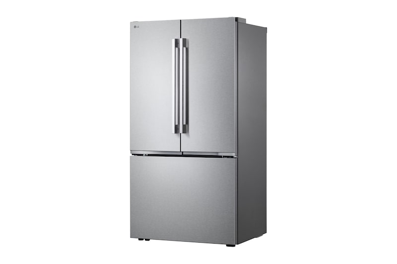 36" LG 25 Cu. Ft. Zero Clearance Counter-Depth MAX French 3-Door Refrigerator with Internal Water Dispenser Ice Maker - LF25BZH42S