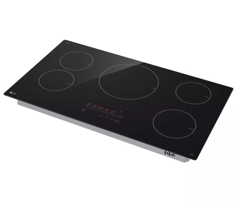 36" LG Smart Induction Cooktop with UltraHeat 4.3kW Element - CBIH3613BE1