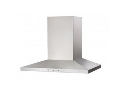 36" Porter & Charles  Stainless steel pyramid shaped wall-mount range hood - PYRAMID-36