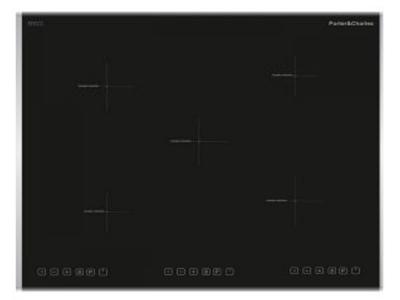 36" Porter & Charles Built-In Induction Cooktop - CI90V