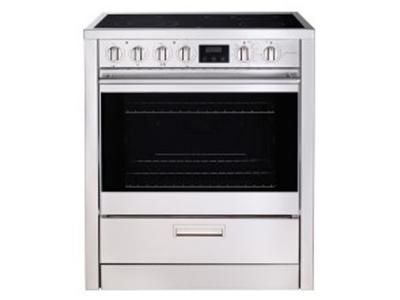 30" Porter & Charles Slide-in Electric Range Stainless Steel - FEC76B