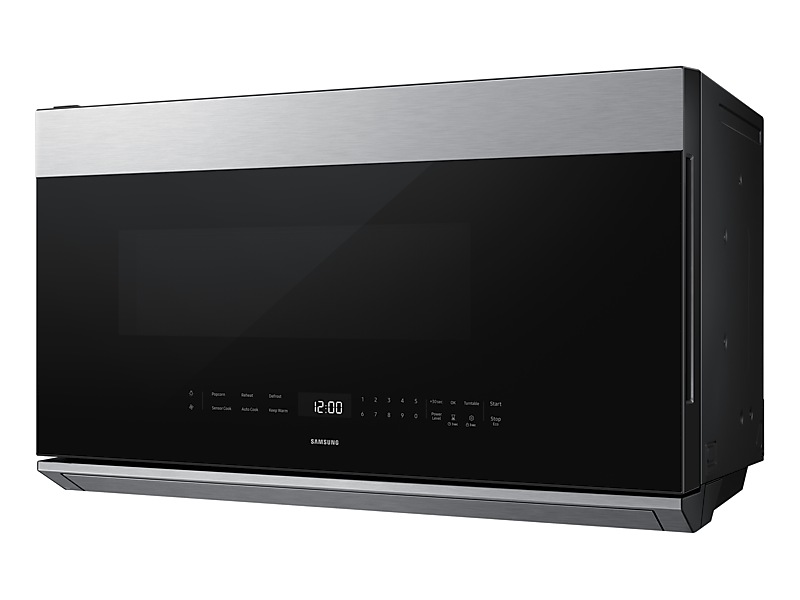 Samsung 2.1 Cu. Ft. Over-the-Range Microwave Dual Ventilation with Auto Connectivity and Wi-Fi - ME80H2160RAC