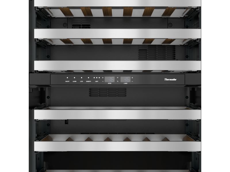 24" Thermador  Under Counter Wine Cooler with Glass Door - T24UW905RP