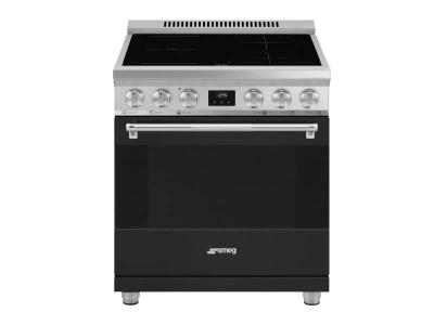 30" SMEG Professional Freestanding Induction Range - SPR30UIMANX