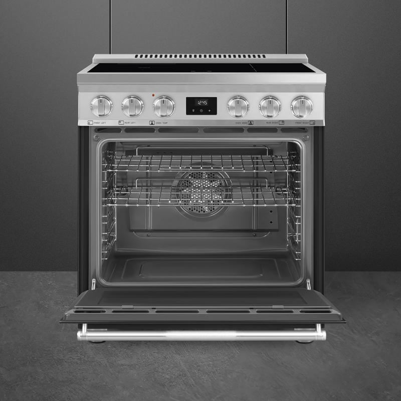 30" SMEG Professional Freestanding Induction Range - SPR30UIMANX