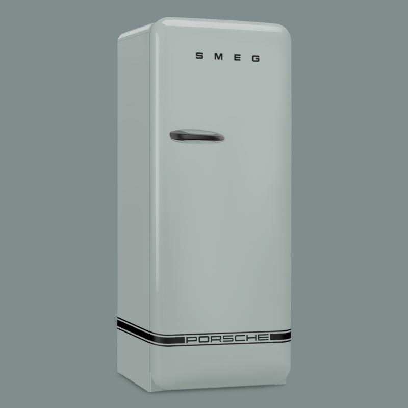 24" SMEG Freestanding One Door Refrigerator - FAB28URDPSG6