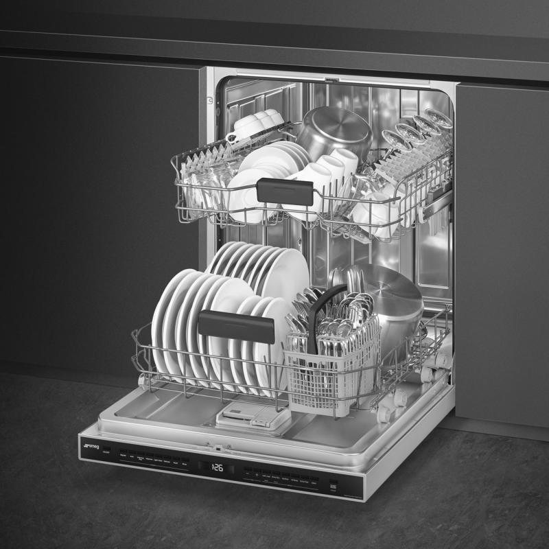 24" SMEG Universal Under Counter Built-in Dishwasher - DW8601X