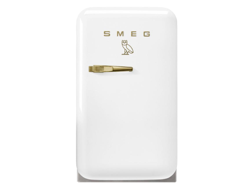 SMEG 50's Style Free Standing Compact Refrigerator - FAB5URDOVOW3