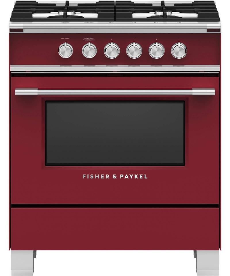 30" Fisher & paykel Freestanding Gas Range  - OR30SCG4R1