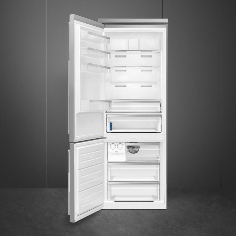 27" SMEG SPR Botton Mount Freestanding Left-Hinge Refrigerator - BM27ULX