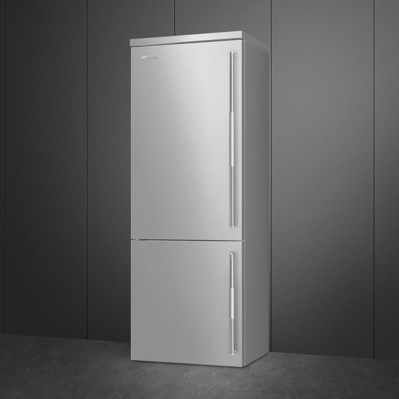 27" SMEG SPR Botton Mount Freestanding Left-Hinge Refrigerator - BM27ULX