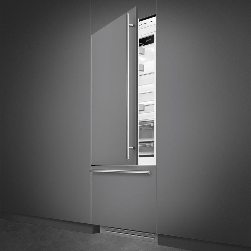 36" SMEG Universal Built-In Bottom Mount Refrigerator - RBMU36L
