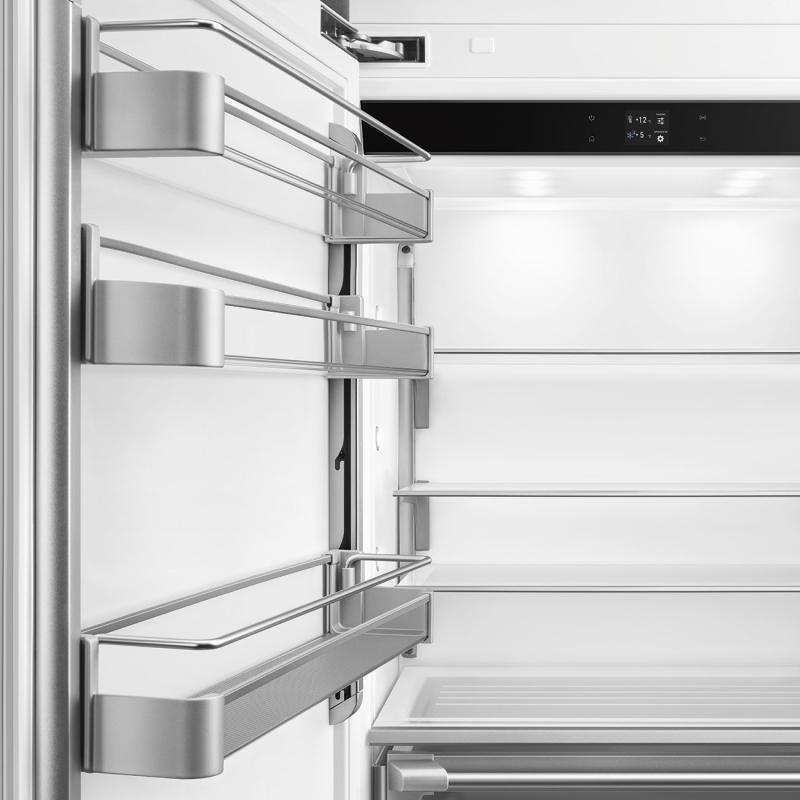 36" SMEG Universal Built-In Bottom Mount Refrigerator - RBMU36L