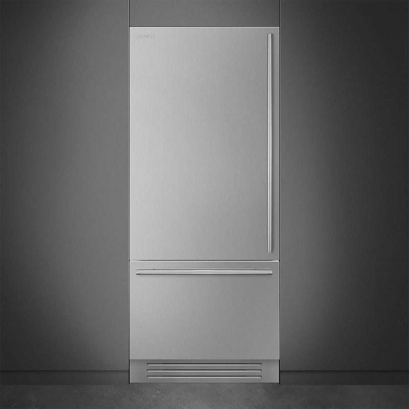 36" SMEG Built-in Universal Bottom Mount Refrigerator - RBMU36LX