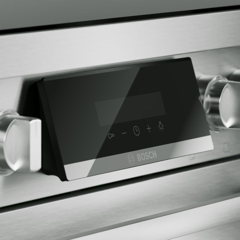 Bosch 800 Series Induction Freestanding Range Cooker in Stainless Steel - HIS8657C