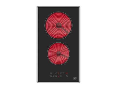 12" Porter & Charles 2 Zone Electric Cooktop - CC30XB