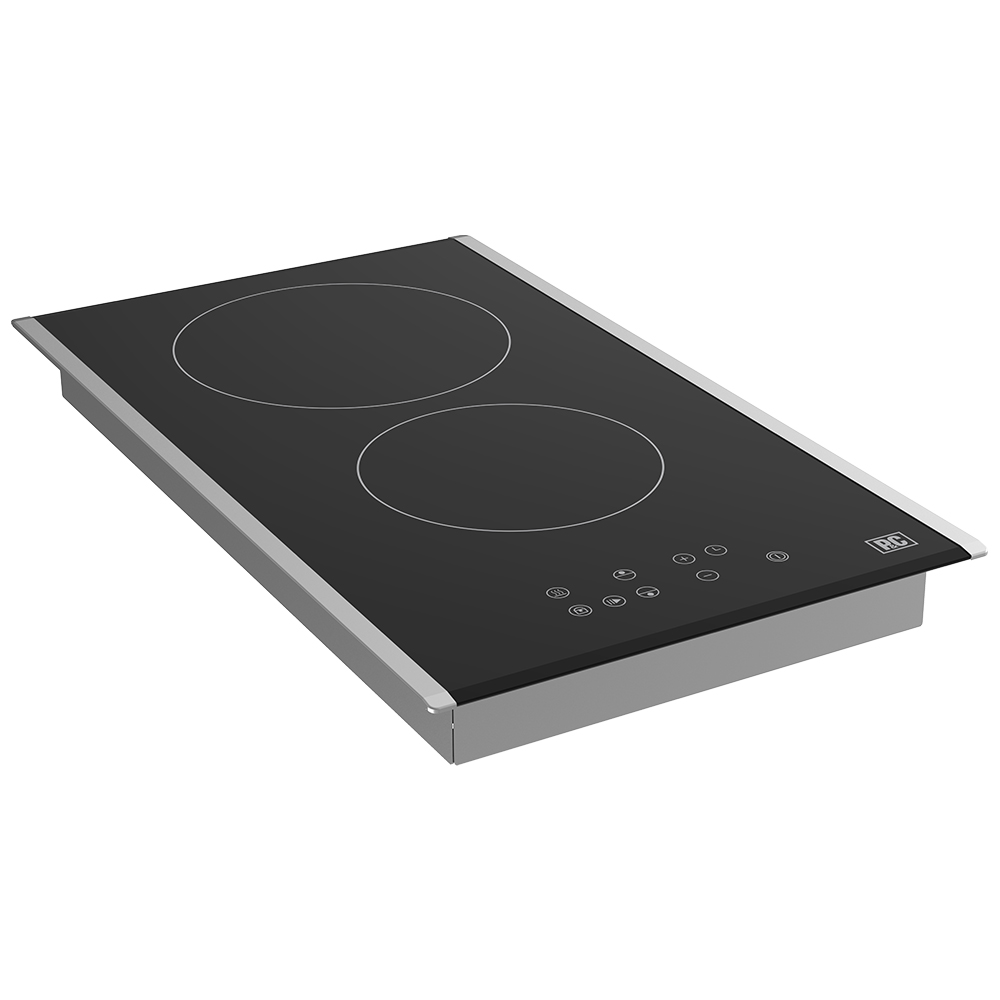 12" Porter & Charles 2 Zone Electric Cooktop - CC30XB