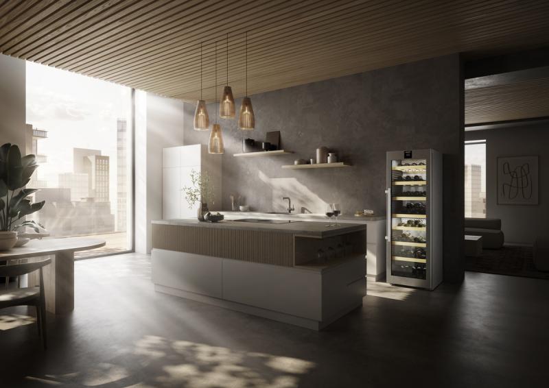 24" Liebherr Freestanding Wine Cooler with 155 Bottel Capacity - W5250