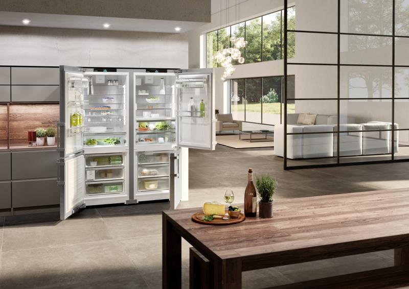 Liebherr Freestanding Counter-Depth Side-by-Side Combination Refrigerator - SC7751-SCB7760IM