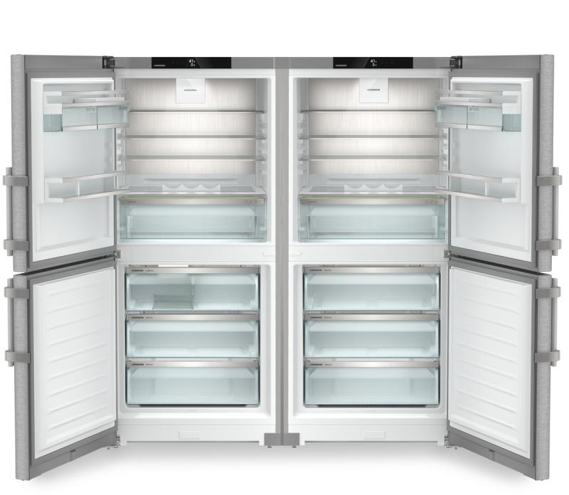 Liebherr Freestanding Counter-Depth Side-by-Side Combination Refrigerator - SC7541IM-SC7520