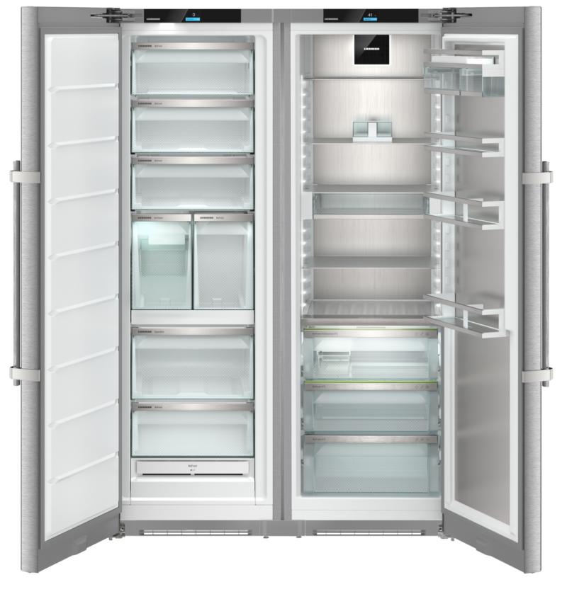 Liebherr Freestanding Side-by-Side Combination Refrigerator - SF5291-SRB5290