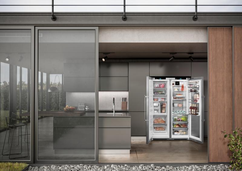 Liebherr Freestanding Side-by-Side Combination Refrigerator - SF5291-SRB5290