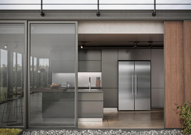 Liebherr Freestanding Side-by-Side Combination Refrigerator - SF5291-SRB5290