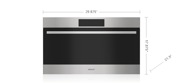 30" Wolf E Series Transitional Speed Oven - SPO3050TE/S/T