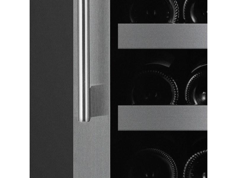 Wine Cell'R Diamond Collection Built-in 724 Bottles 4 Zones Wine Cellar - WC181SSSZ7-4